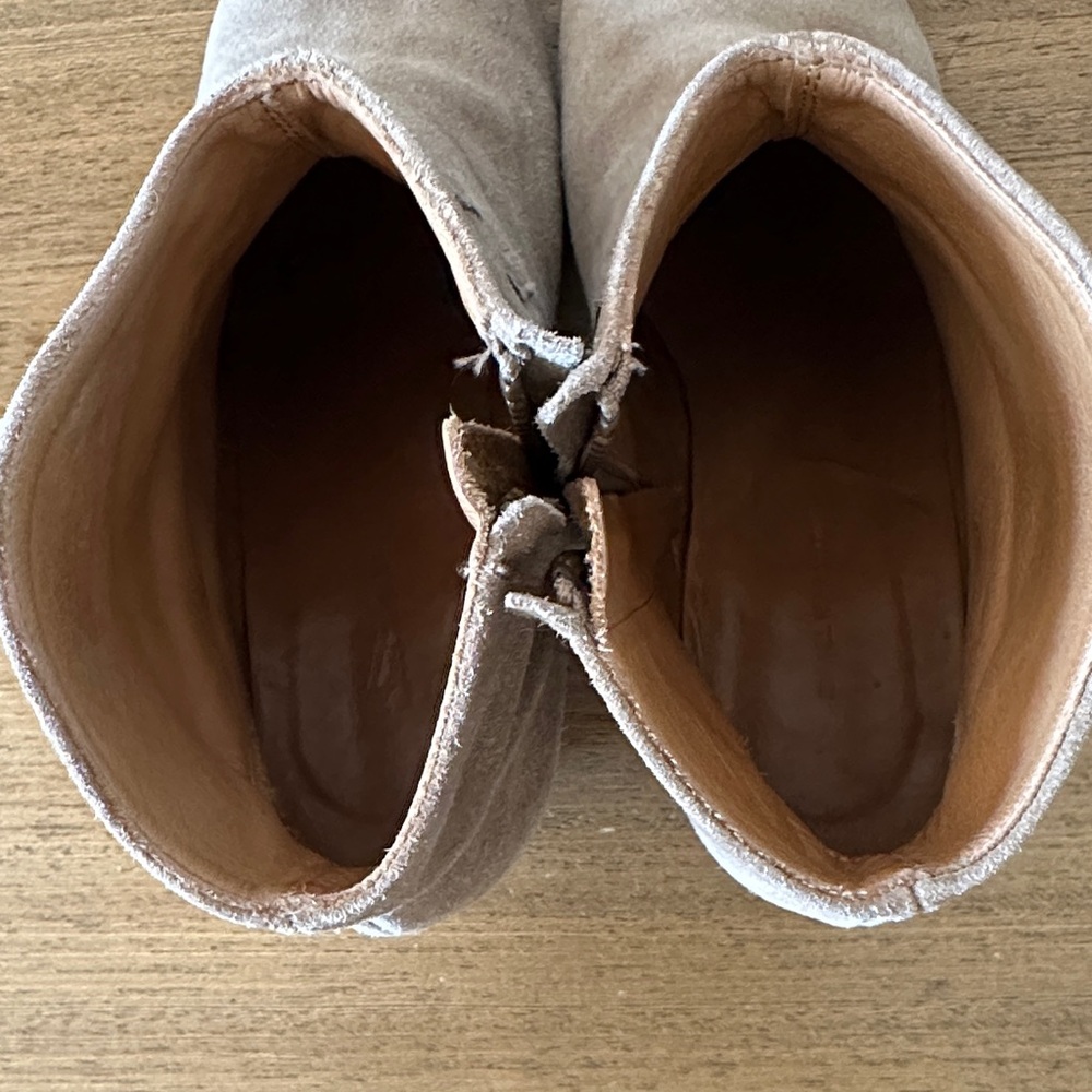 Isabel Marant Tan Suede Ankle Booties - Picture 9 of 11